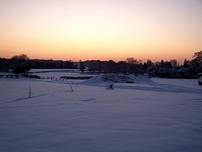 Sunset at Grange Farm